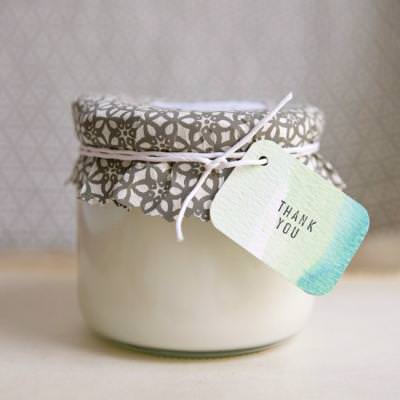 Soy Candle Wedding Favor Tip Junkie Soy Candle Wedding Favor