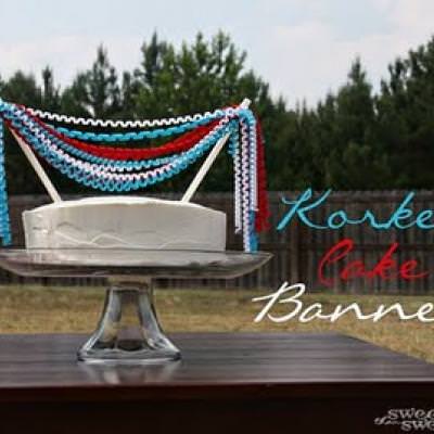 Korker Cake Banner