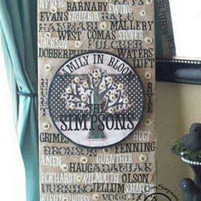 Family Tree Display {Art}