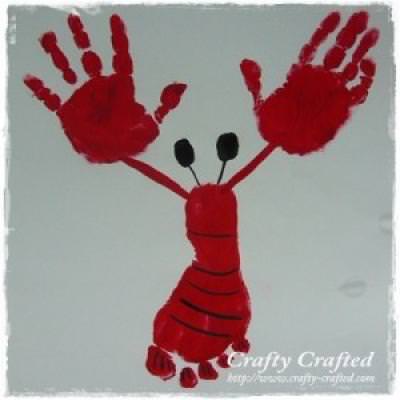 Hand And Footprint Lobster Hand And Footprint Lobster