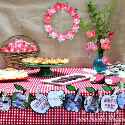 Apples of my Eyes Baby Shower