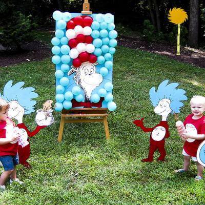 Cat in the Hat Dart Game
