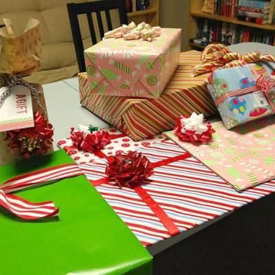 Christmas Gift Wrapping Party