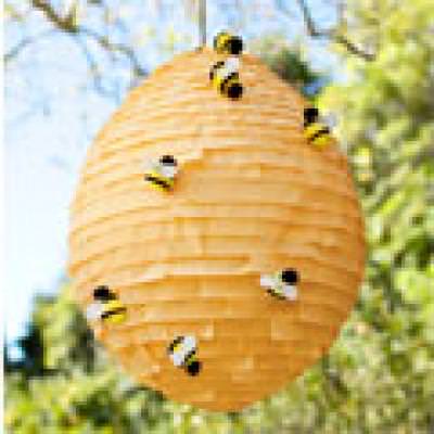 DIY Beehive Pinata
