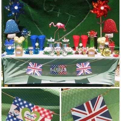 Gnomeo and Juliet Themed Party
