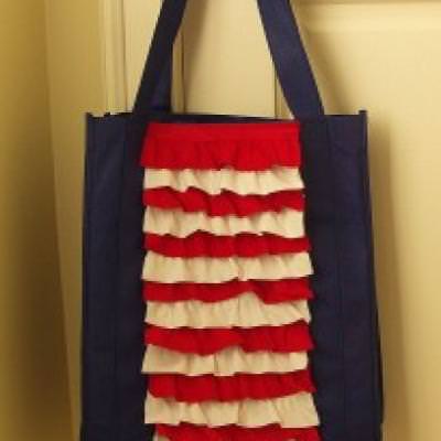 Patriotic Green Bag Make-Over