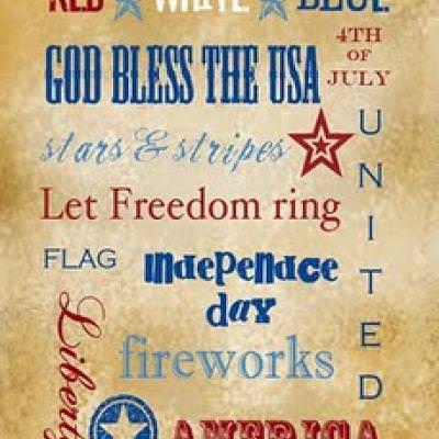 4th of July Subway art