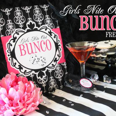 Bunco Party Printables