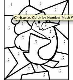 Christmas Math Worksheets | Tip Junkie