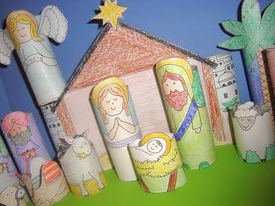 DIY Printable Nativity For Kids