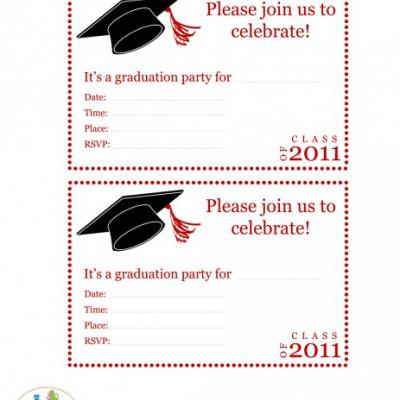 FREE Graduation Party Printables