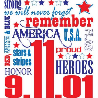 FREE subway art print - tribute to 9/11