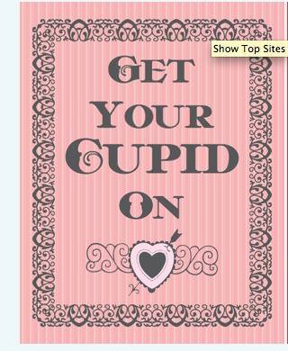 Get Your Cupid On Valentine's Day Printable