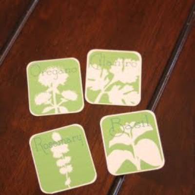 herb garden planter labels printable crafts tip junkie