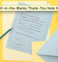 Kids Thank-You Note {Free Printable}