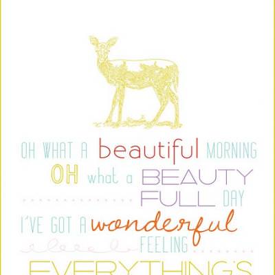 Oh What a Beautiful Morning wall art