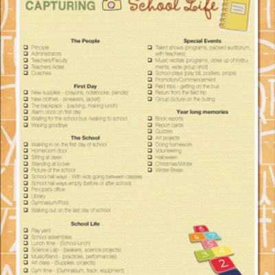 Photo Guide - Capturing School Life
