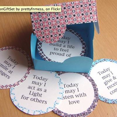 Printable Affirmation Gift Set