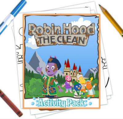Printable Backyardigans Activity Pack