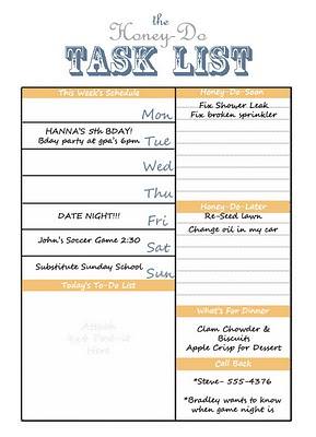 printable honey do task list tip junkie honey do list printable