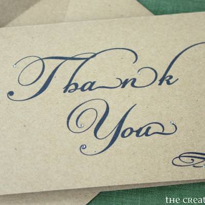 Printable Thank You Card