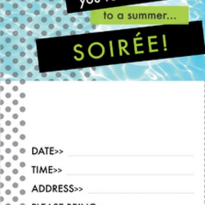 Summer Party Invites