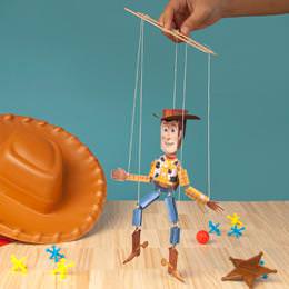 Woody Marionette {Toy Story Printable}