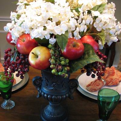 Add Fruit To A Floral Arrangement