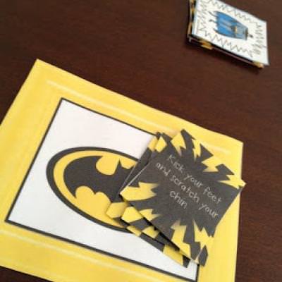 Batman and Spiderman Learning Activities {Printable Games}