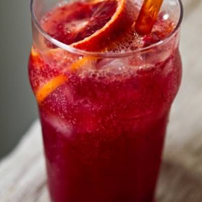 Blood Orange Fizzy Drink