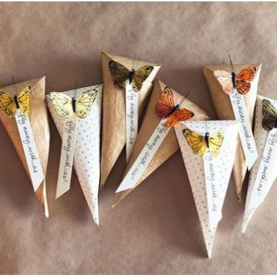 DIY Paper Cones {Packaging or Gift Wrap}