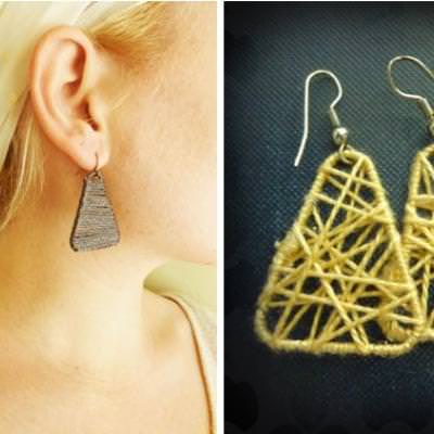 DIY Paperclip Earrings {Tutorial}