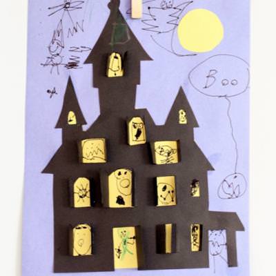 Haunted House Printable Template | Tip Junkie