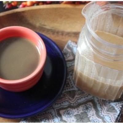 Homemade Dairy-Free Pumpkin Spice Coffee Creamer