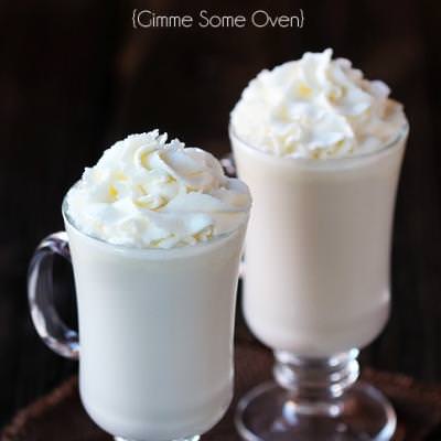 Homemade White Hot Chocolate