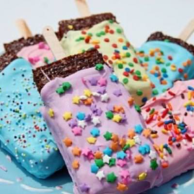 Popsicle Brownies