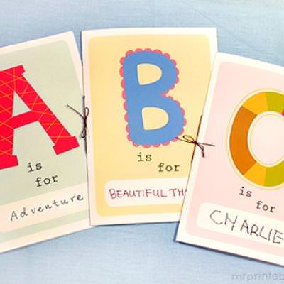 Printable ABC Book Letters | Tip Junkie