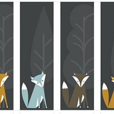 Printable Fox Bookmarks