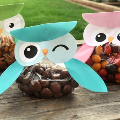 Printable Owl Treat Bags