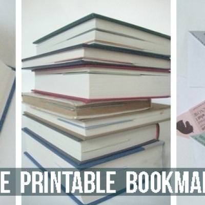 Printable Quote Corner Bookmarks