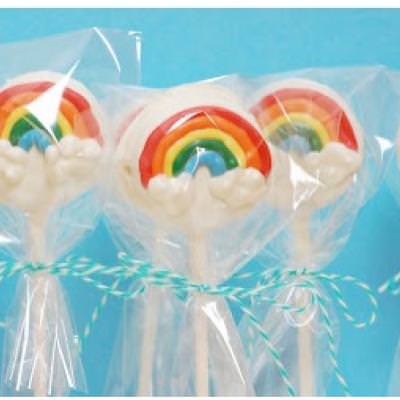 Rainbow Oreo Pops