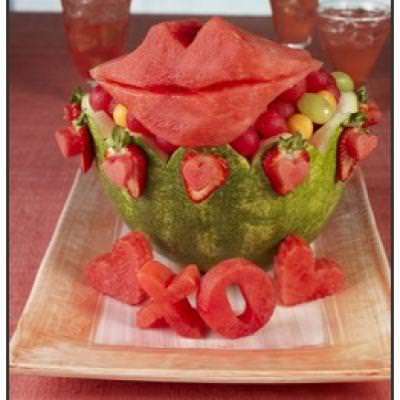 Valentine's Day Fruit Bowl