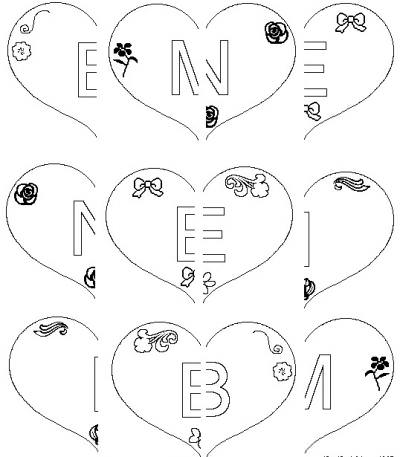 Broken Hearts Printable Game