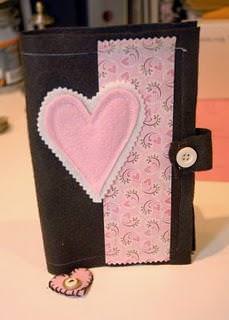 Felt Valentine Folder w/ Coupons & Music CD