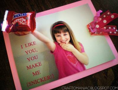 Homemade Photo Valentines