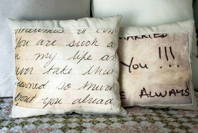Love Note Pillows {tutorial}