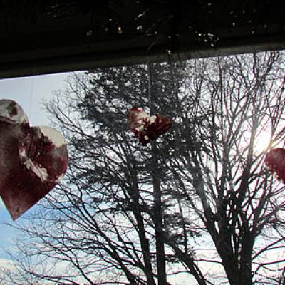 Wax Paper Hearts